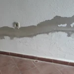 Humedad por capilaridad en pared