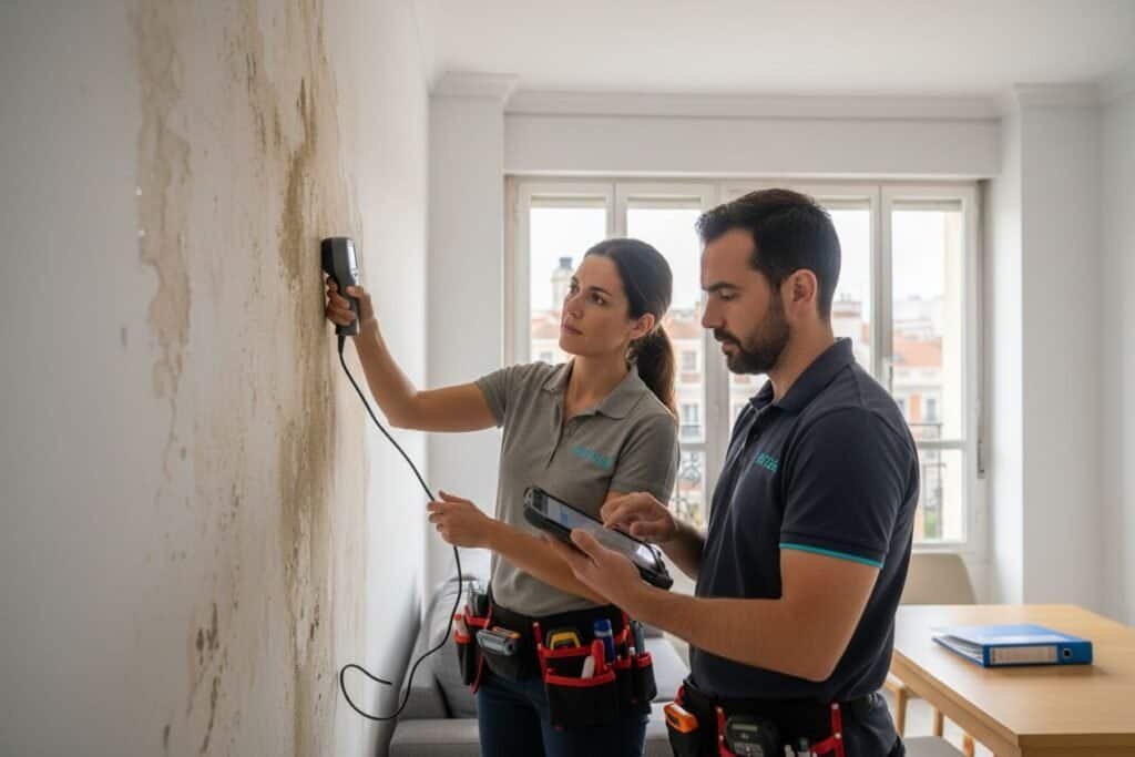 diagnóstico profesional humedades Madrid