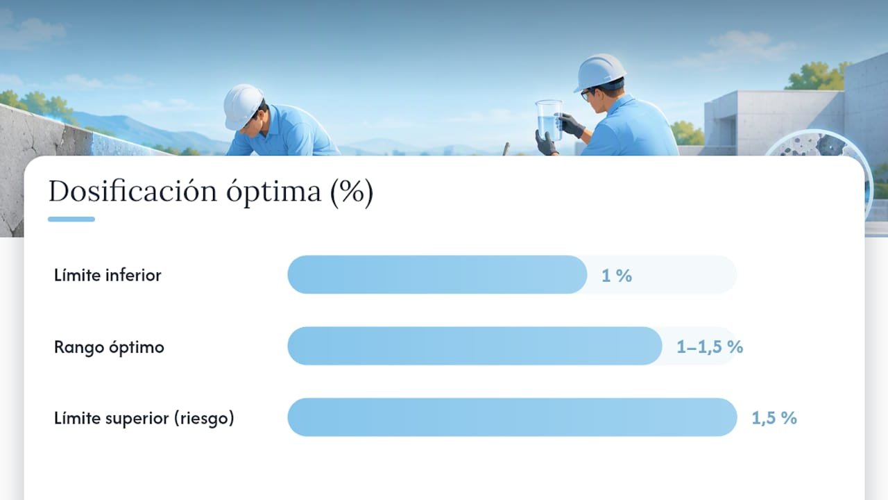 Aplicación práctica y dosificación: técnica en obra — overview diagram
