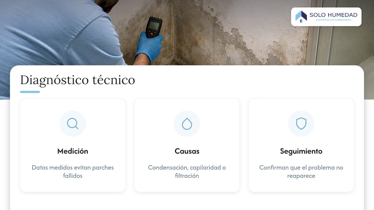 Desde la experiencia profesional: por qué un diagnóstico técnico evita reparaciones ineficaces — overview diagram